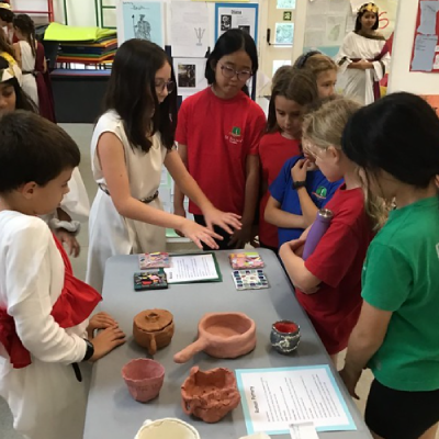 Year 5 Students Visit Roman Museum and Ruins