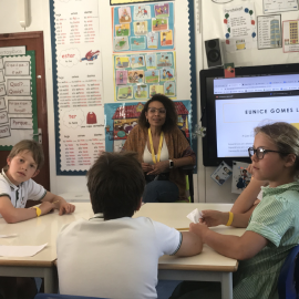 Year 4 Portuguese Language Students Learn About Inspiring Careers 