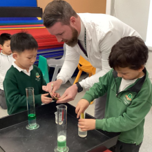 “Time” was vital in celebrating Science Week in Primary 