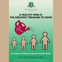 St Julian's children's Mental Health Week