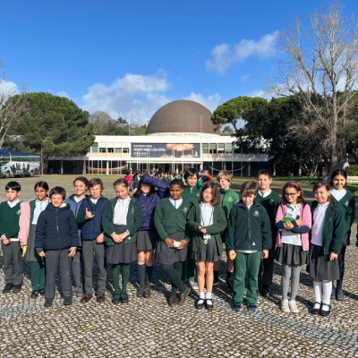 Year 5 explore the Lisbon Planetarium