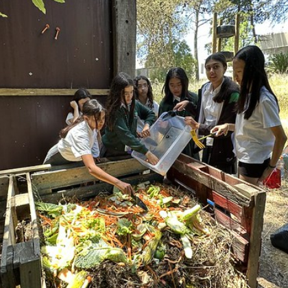 8º ano surpreendem alunos do 3º ano com uma surpresa verde na “Green Week” 